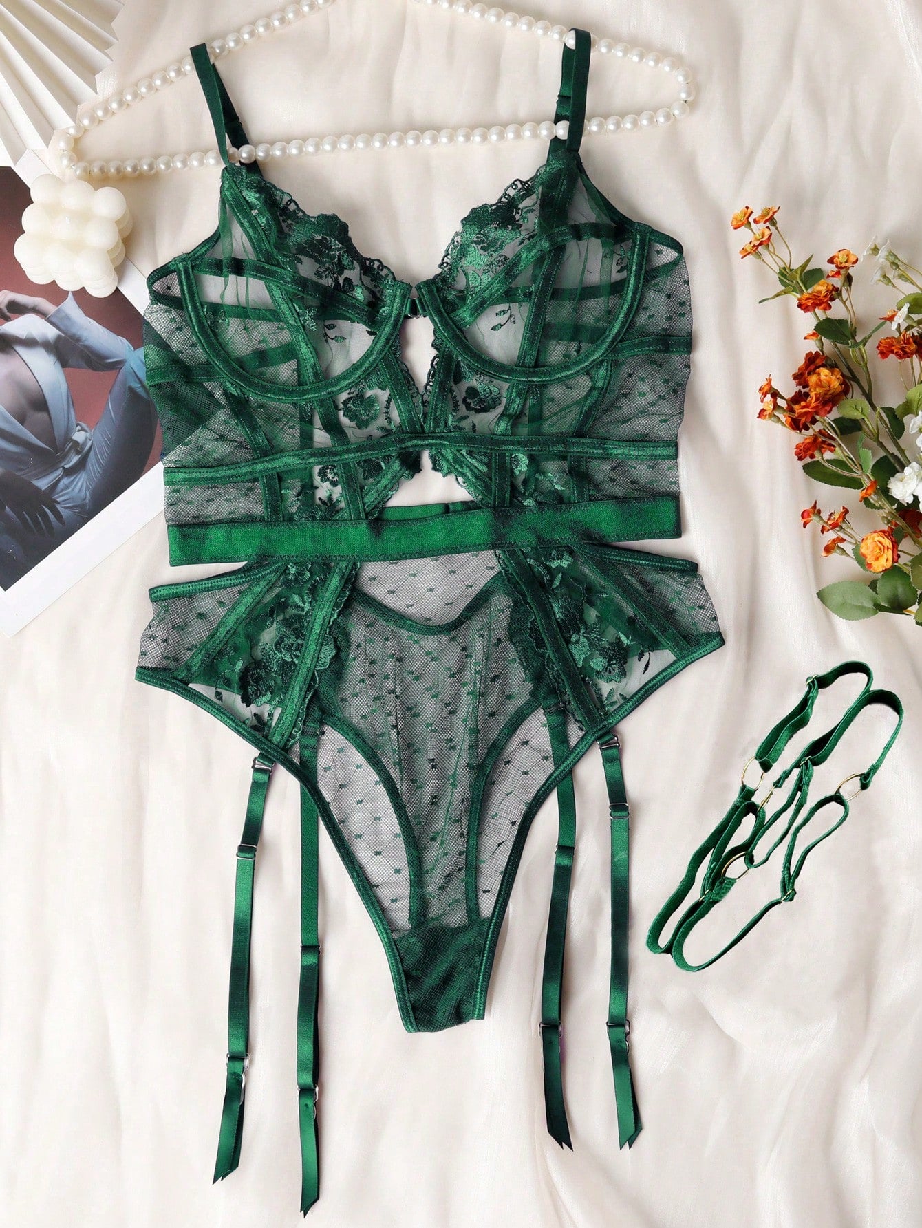Women’s Embroidered One Piece Outfit Set