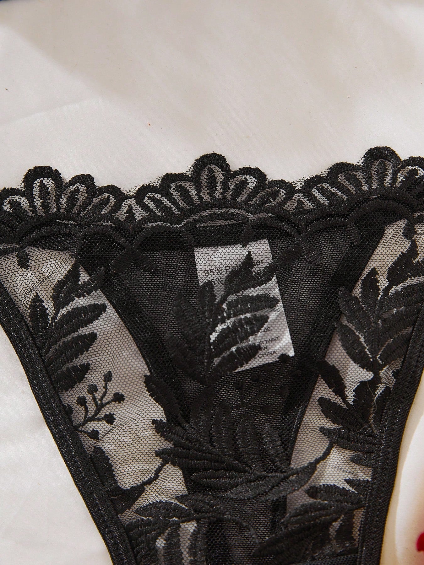 Women’s Floral Embroidered Top And Bottom Set