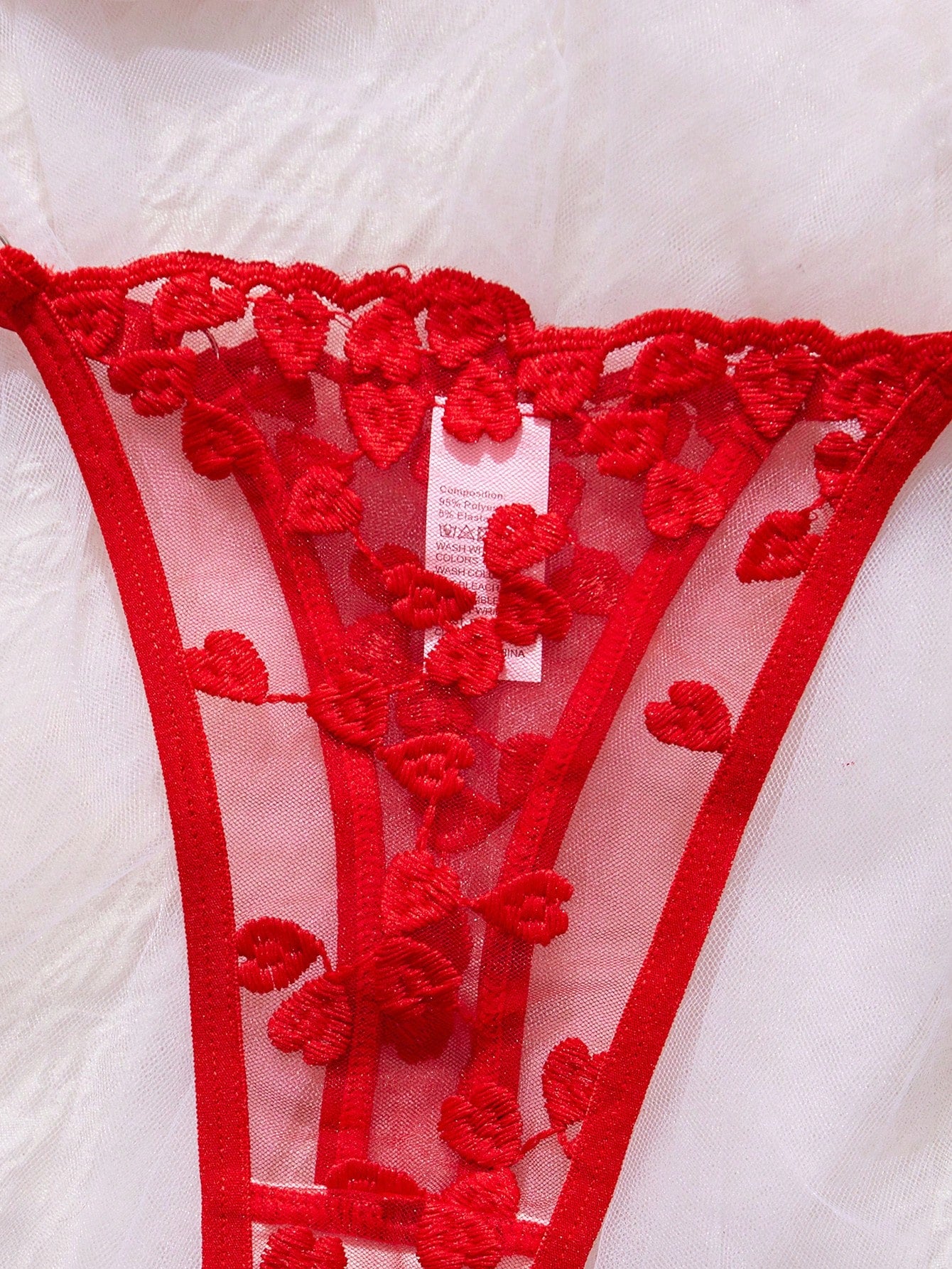 Women’s 2pcs Bow Embroidered Outfit Set