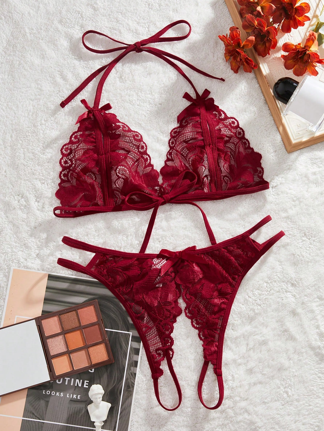 Women’s Floral Pattern Outfit Set