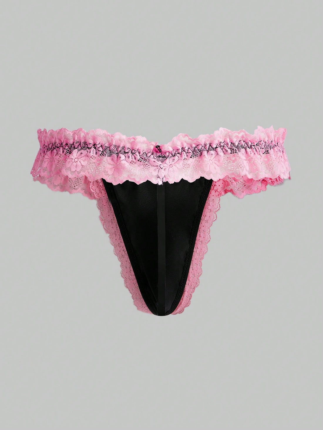 Men’s Casual Outfit With Pink Bow Detail Simple Design
