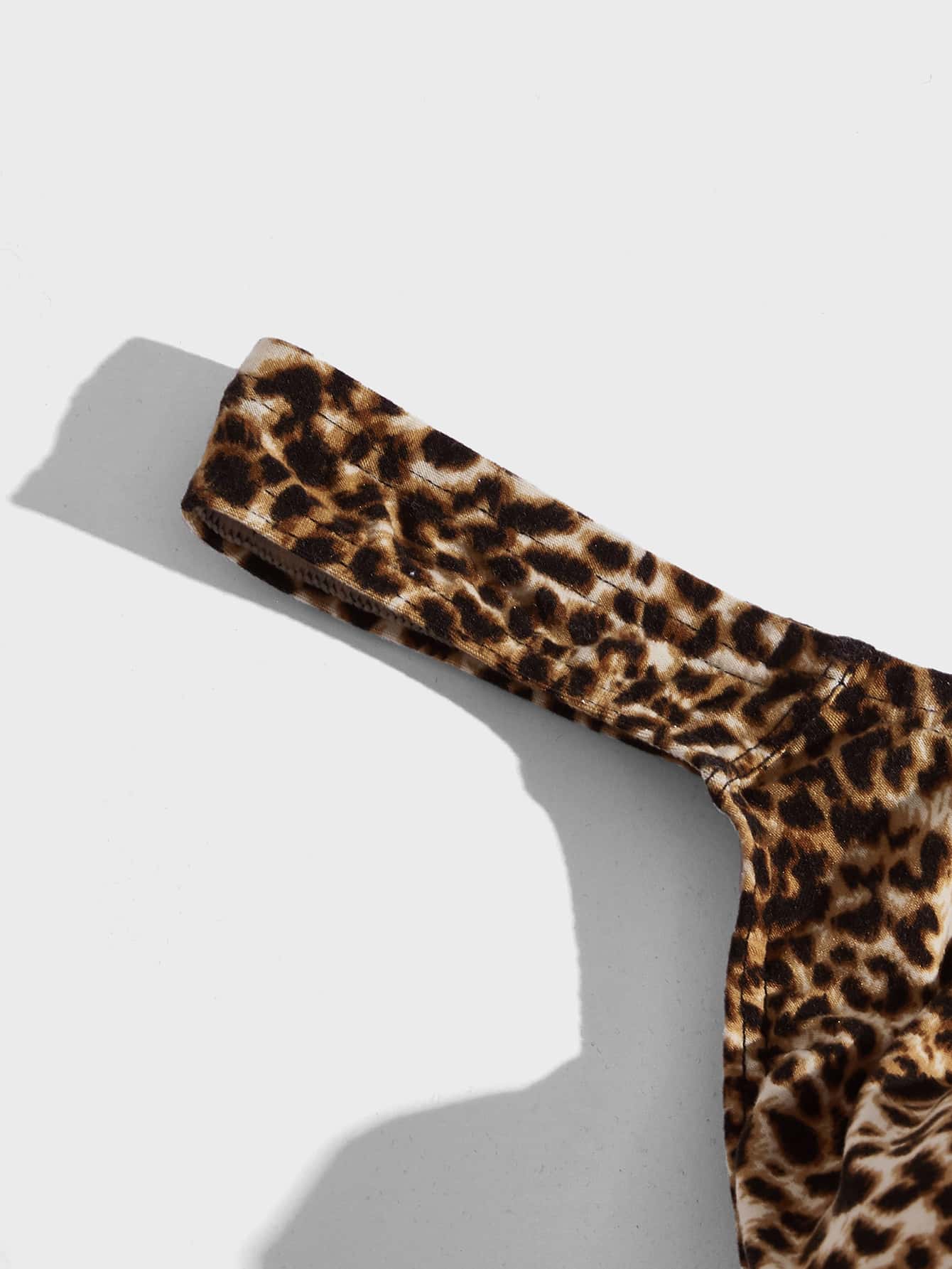 Men's Leopard Print Casual Shorts With Soft Breathable Stretch Fabric