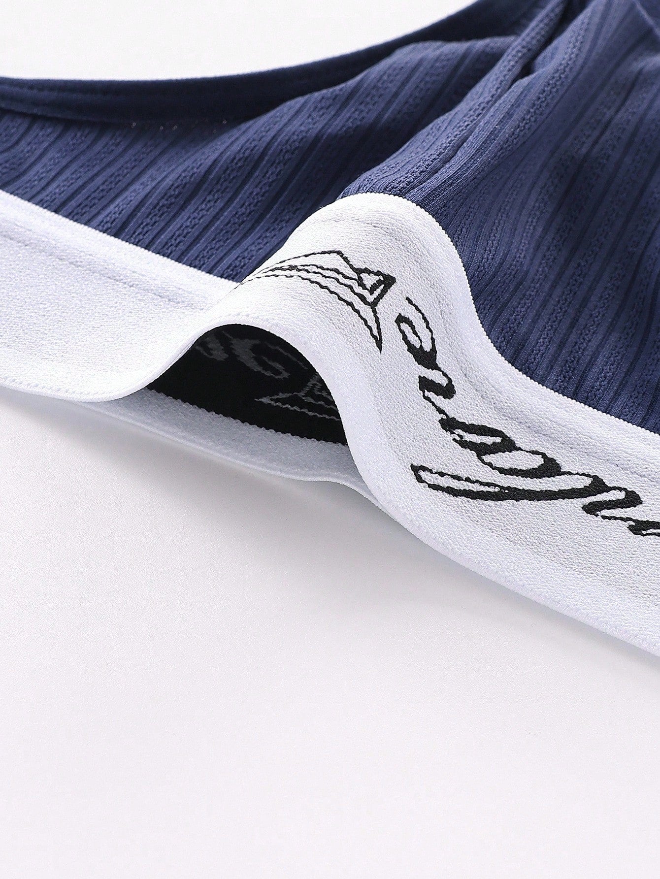 Men's Ribbed Casual Shorts Set With Stretch Waistband And Soft Fabric