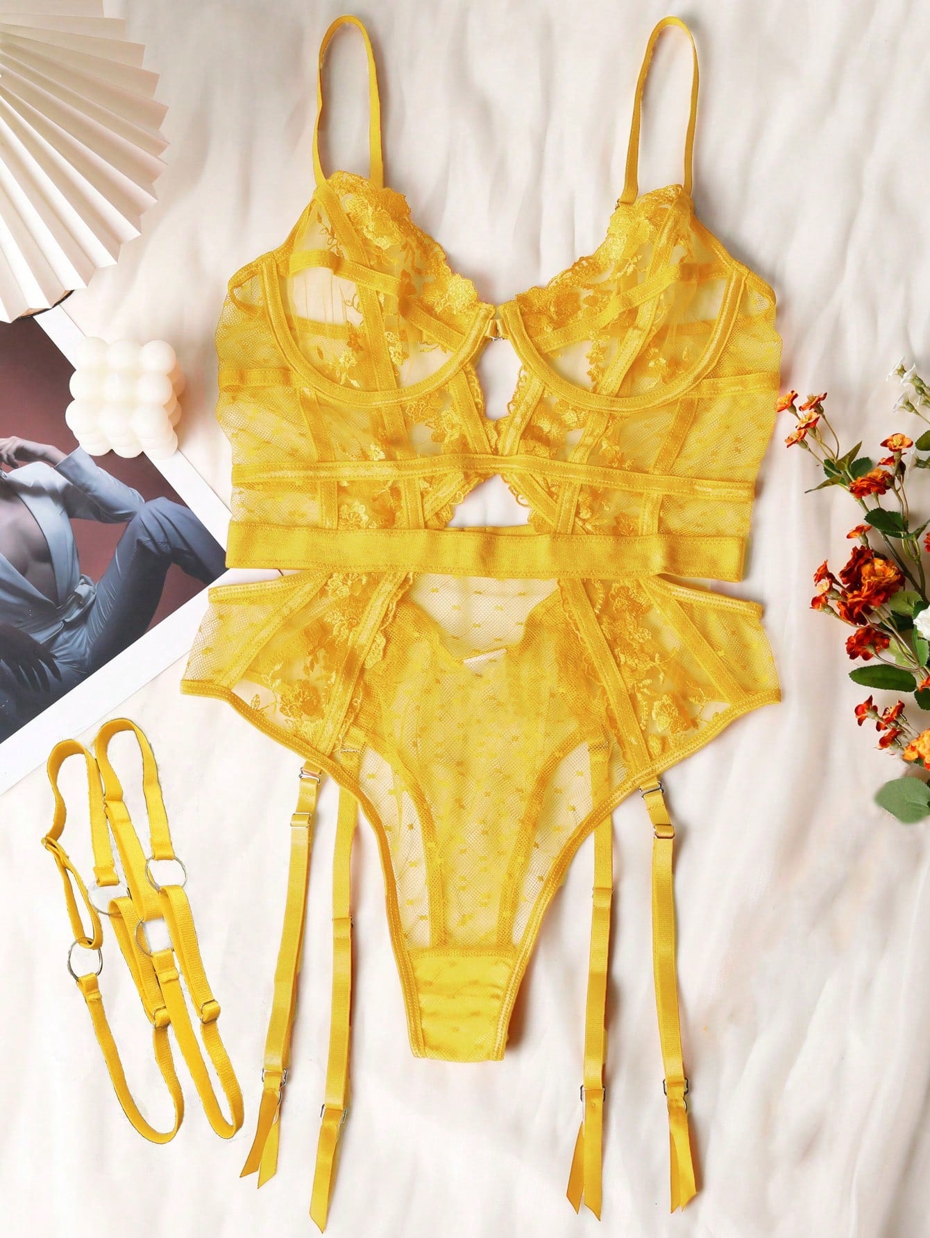 Women’s Embroidered One Piece Outfit Set