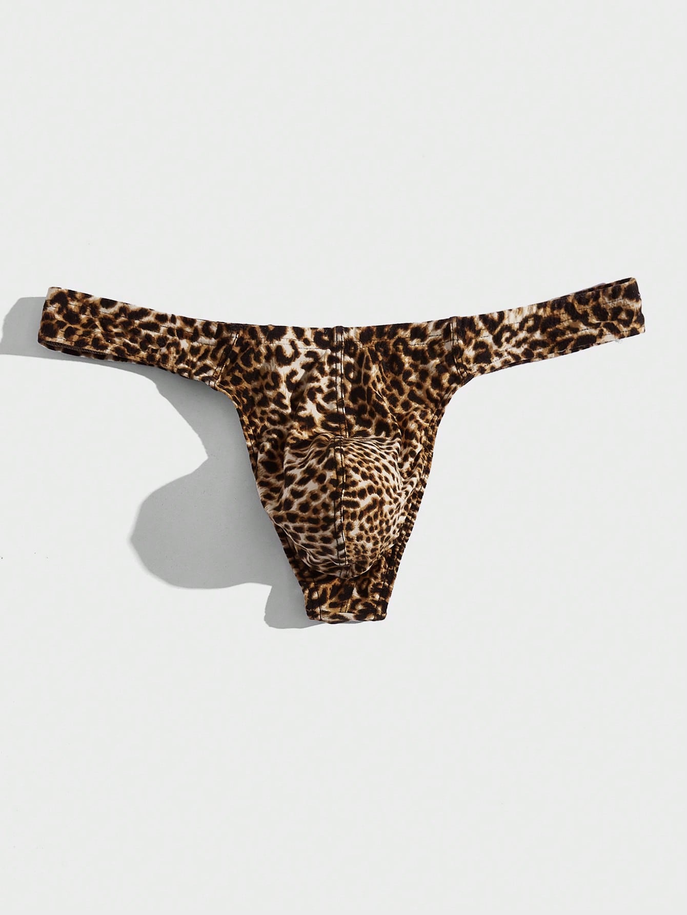 Men’s Lightweight Shorts With Leopard Print Pattern