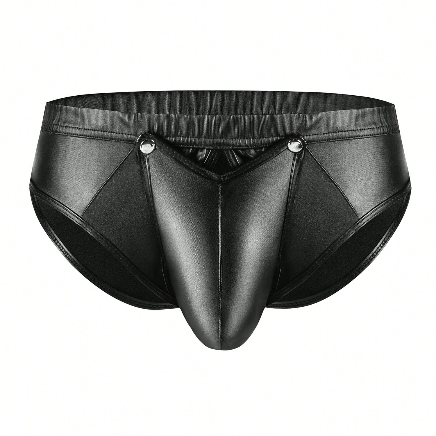 Men's Metallic Style Casual Shorts With Stretch Fabric And Comfortable Fit