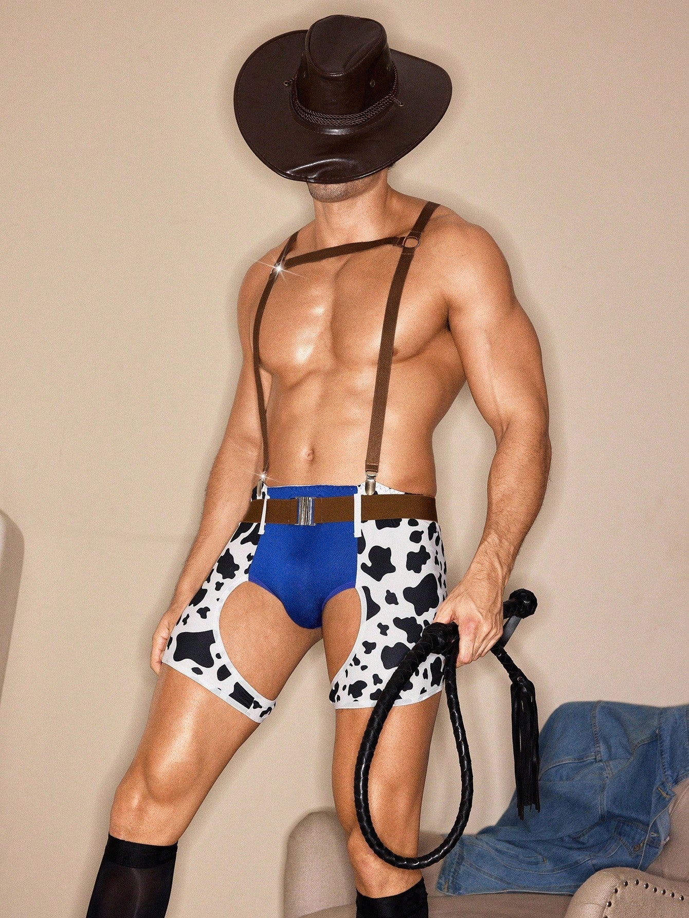 Men’s Western Cowboy Style Costume For Parties And Parades