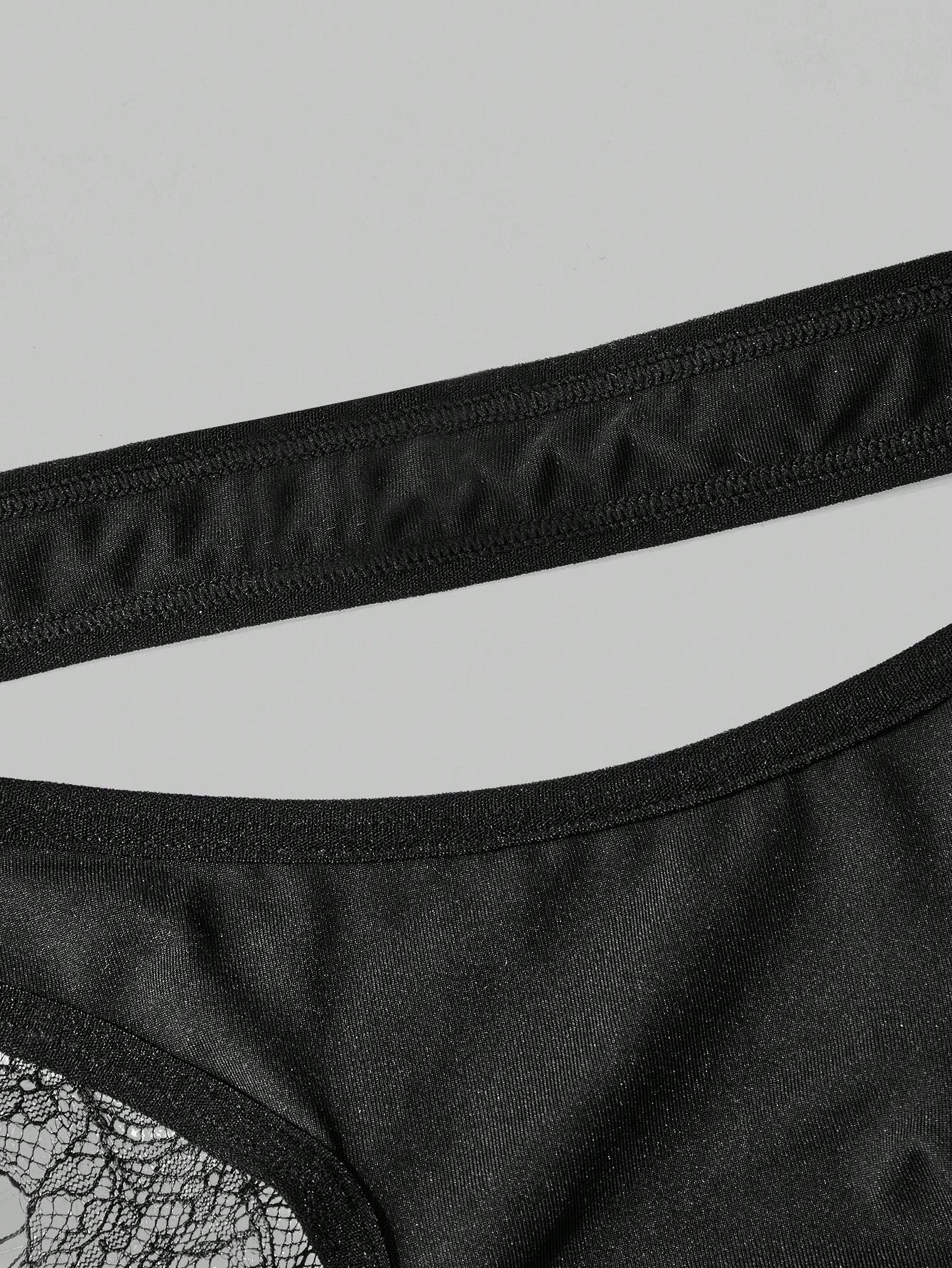 Men’s Casual Shorts With Lace Texture Minimal Style
