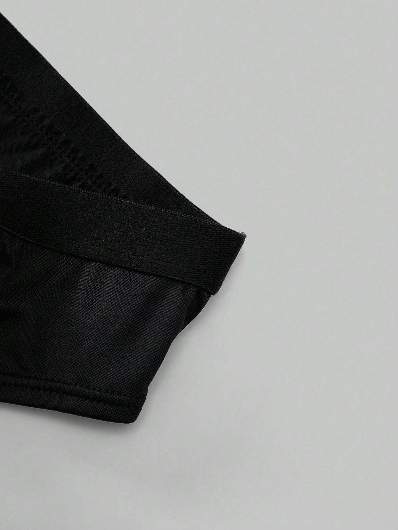 Men's Contrast Color Casual Shorts Set With Soft Breathable Fabric