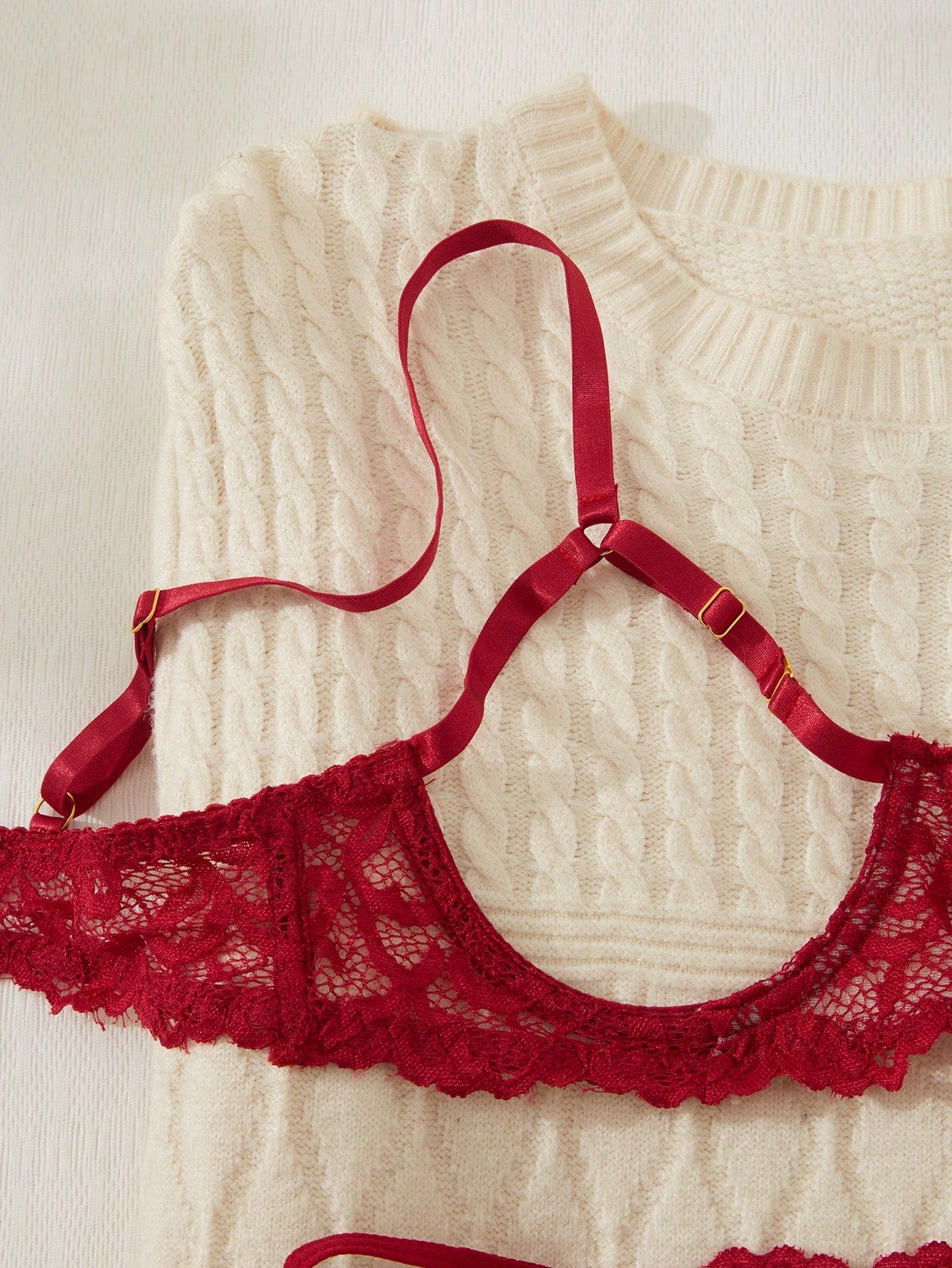 Women’s Pattern Fabric Outfit Set
