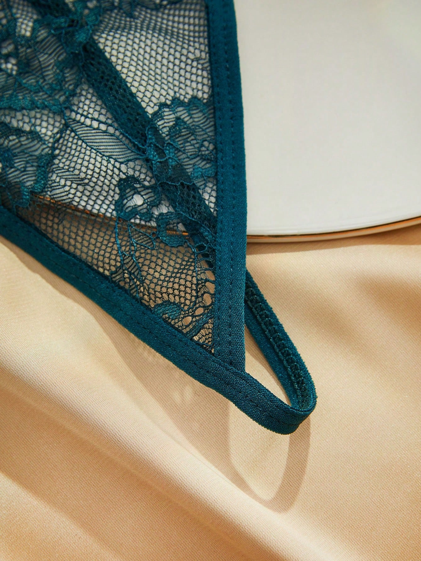 Set 5pcs Women’s Solid Color Bow Detail Apparel